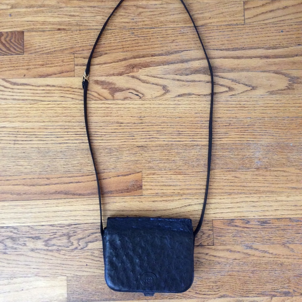 Vintage Gucci Ostrich Leather Purse